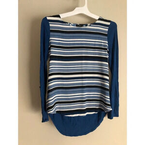 Ann taylor Petite royal blue top XXSP